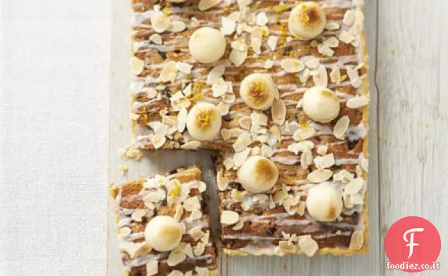 Simnel crostata di ciliegie