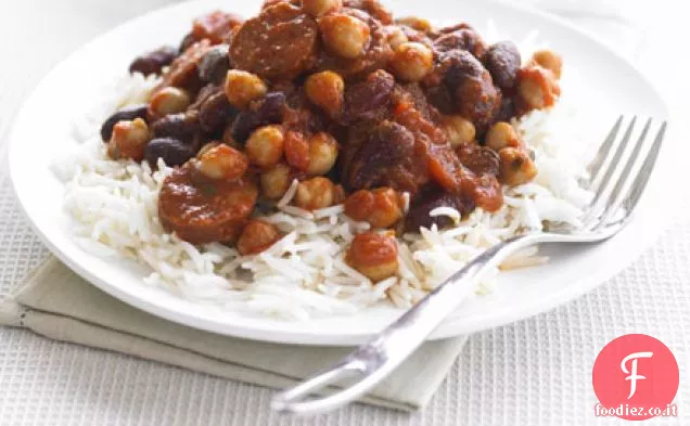 Fagiolo veloce & chorizo peperoncino