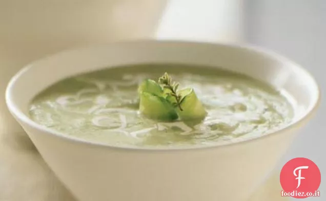 Zuppa di cetrioli cremosa