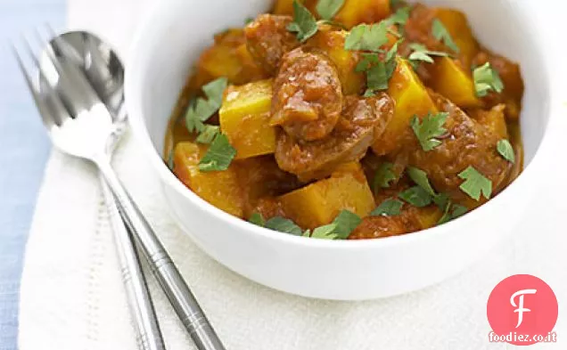 Squash & chorizo stufato