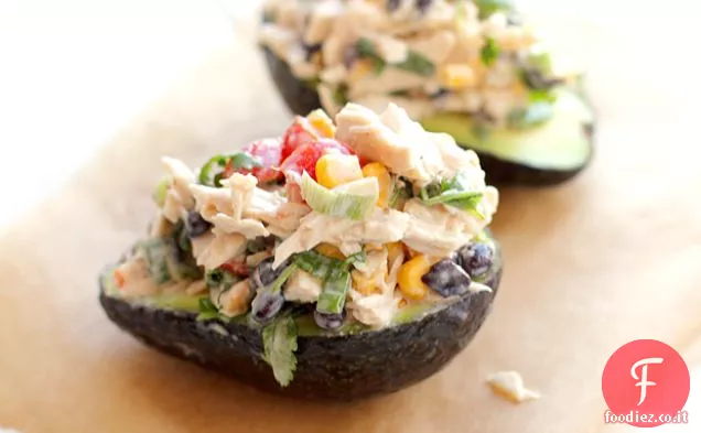 Insalata di pollo avocado