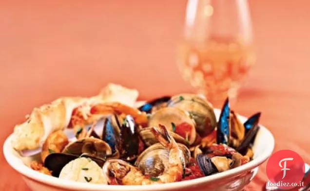 Cioppino di Pesce veloce