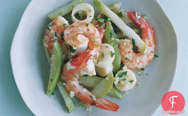 Xuxu e Gamberetti con Cile e Limone