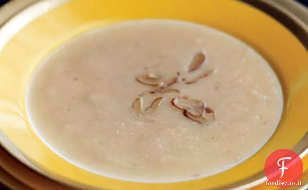 Zuppa di radice di prezzemolo con castagne tartufate