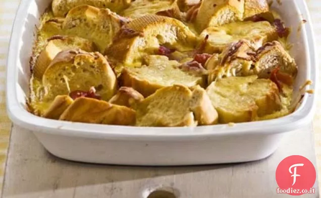 Prosciutto e formaggio cuocere