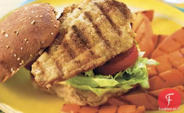 Panini di pesce gatto spolverati di cumino