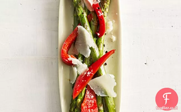 Asparagi con Pepe Rosso e Manchego