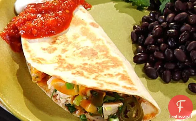 Quesadillas di pollo piccante