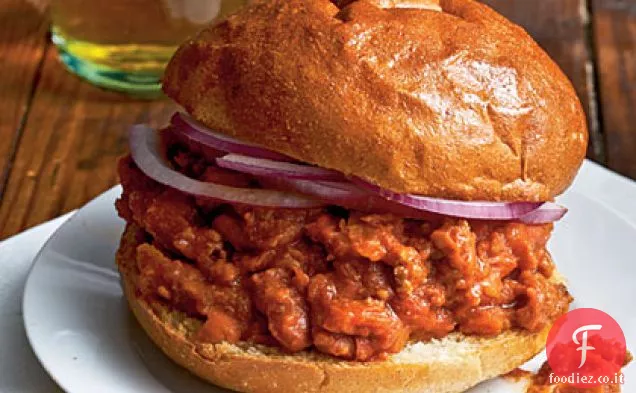 Quasi senza carne sciatta Joes