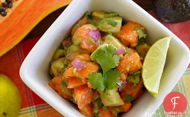 Insalata di papaia Avocado