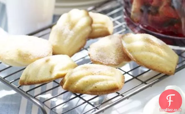 Miele & vaniglia madeleines