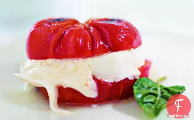 Hamburger di Pomodoro e Mozzarella