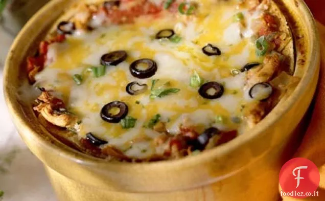 Pollo Enchilada Casseruola