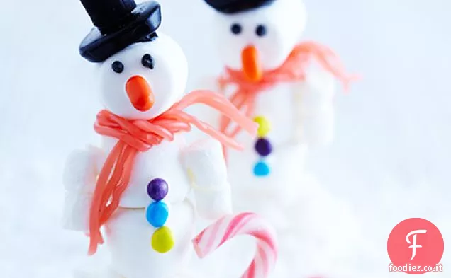 Jolly marshmallow pupazzi di neve