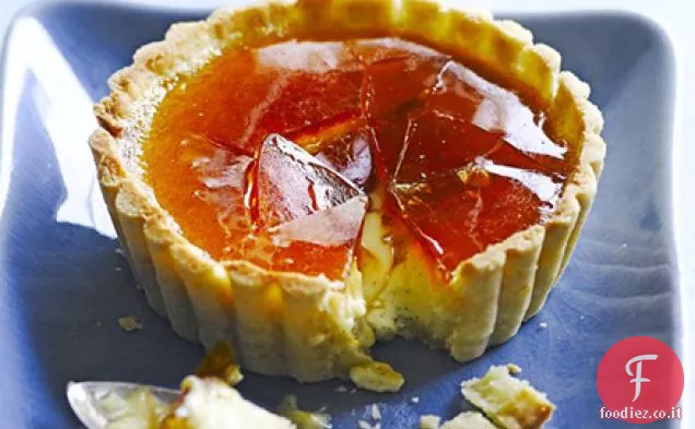 Crostatine di crema brûlée