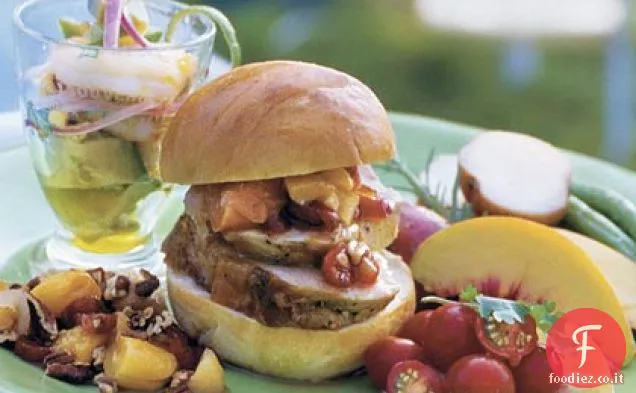Chutney grosso di pesca