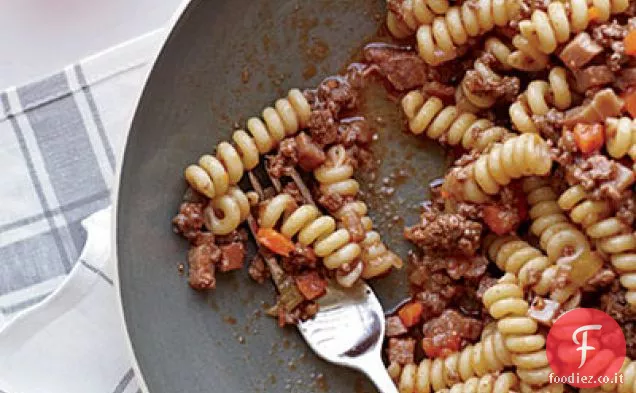 Stufato di vongole e Chorizo portoghesi