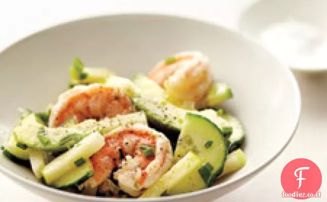 Insalata di avocado e gamberetti