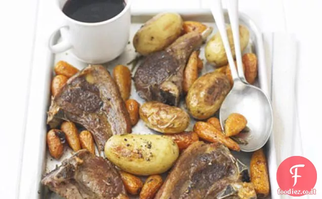 Agnello arrosto veloce