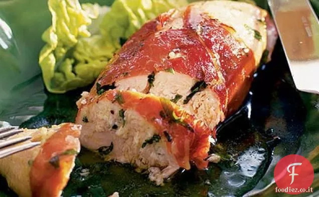 Dragoncello e pollo alle mandorle