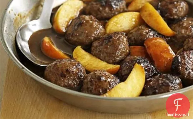 Polpette di maiale fruttate