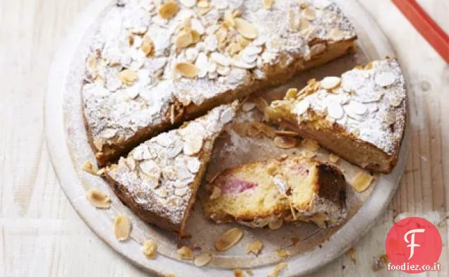 Torta di rabarbaro e arancia