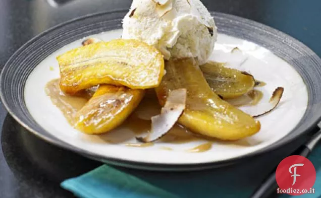 Banane di cocco fritte