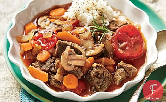 Stufato di agnello al rosmarino