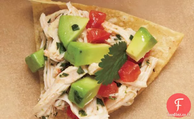 Insalata di pollo avocado