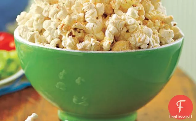Popcorn all'aglio e parmigiano