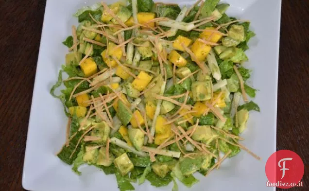 Insalata di avocado, Jicama e mango