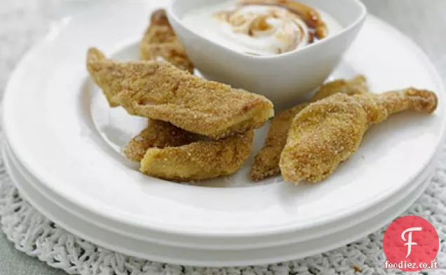 Strisce di pollo croccanti