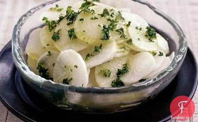 Insalata di ravanelli al limone
