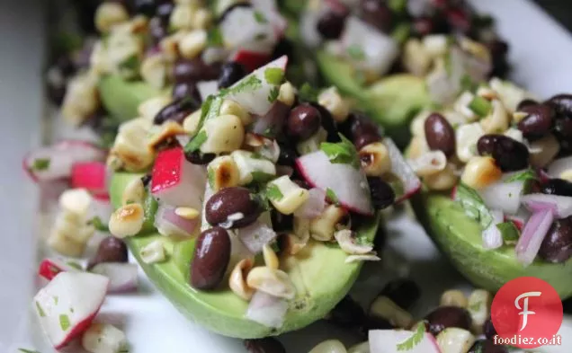 Insalata di avocado ripiena
