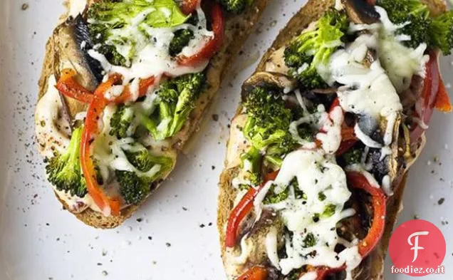 Portobello, Broccoli e Peperoncino si scioglie
