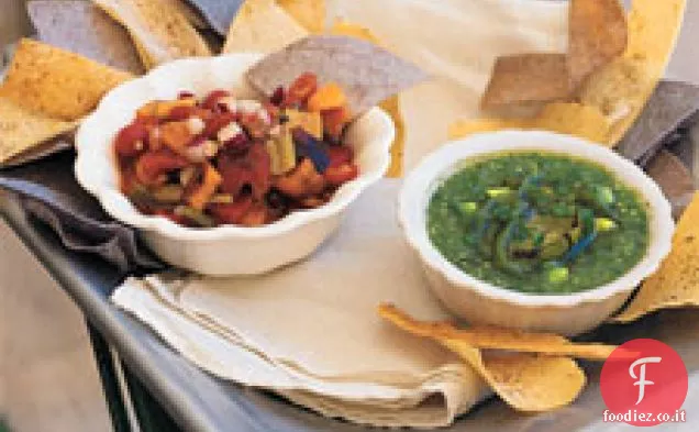 Salsa al Pepe Verde e Tomatillo