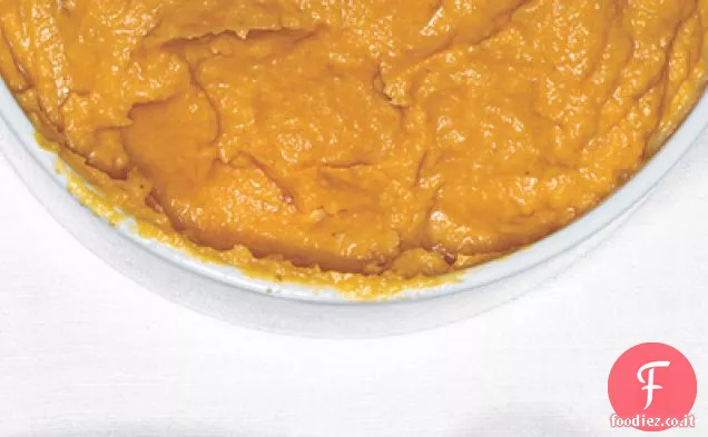 Purea di patate dolci e mele