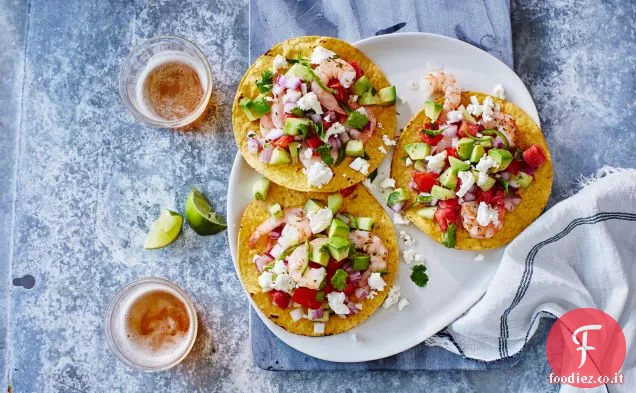 Tostadas di gamberetti 