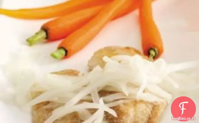 Pesce in agrodolce (stegte Fisk I Eddike)