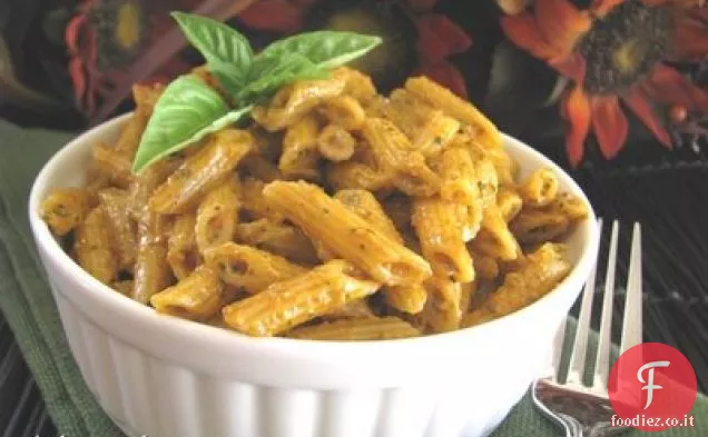 Pesto al Peperoncino e Basilico Penne Piccolini