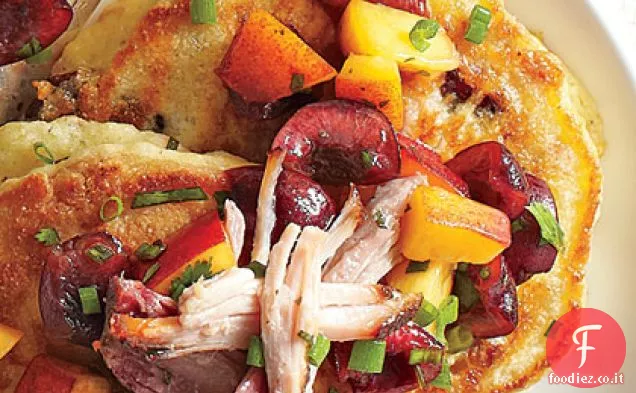 Salsa di ciliegie fresche