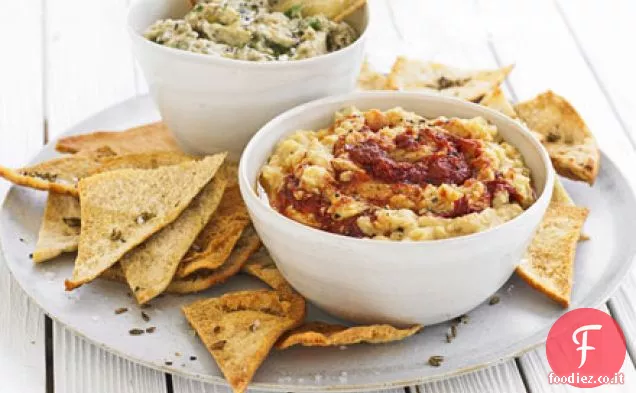 Salsa di melanzane affumicate e coriandolo