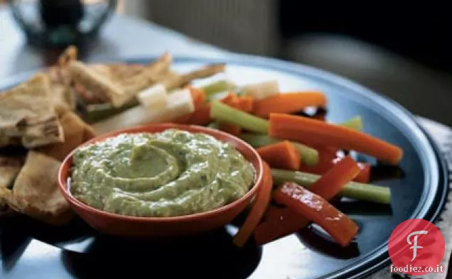 Salsa di avocado e yogurt con cumino
