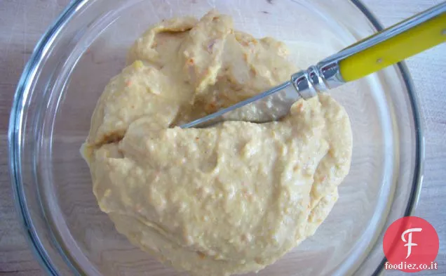 Hummus al pepe rosso arrosto