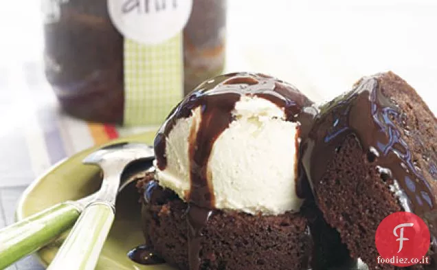 Brownies cotti in un barattolo