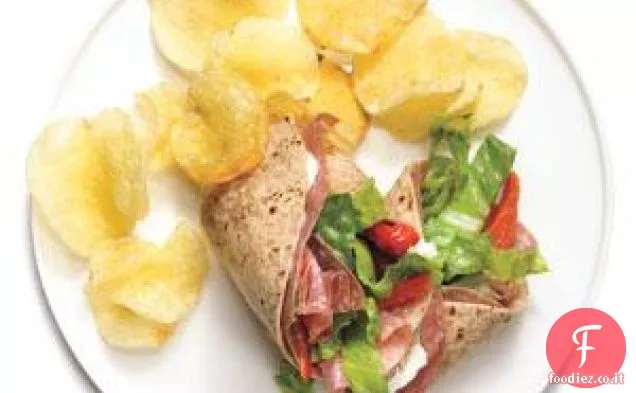Salame e Involtini di Peperone Rosso arrosto