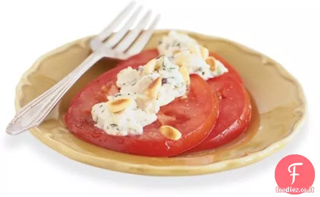 Pomodori con Purea di Fagioli Bianchi Siciliani