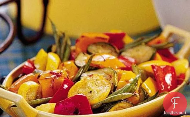 Insalata di verdure marinate alla griglia