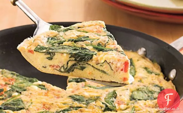 Frittata di pomodoro alle erbe