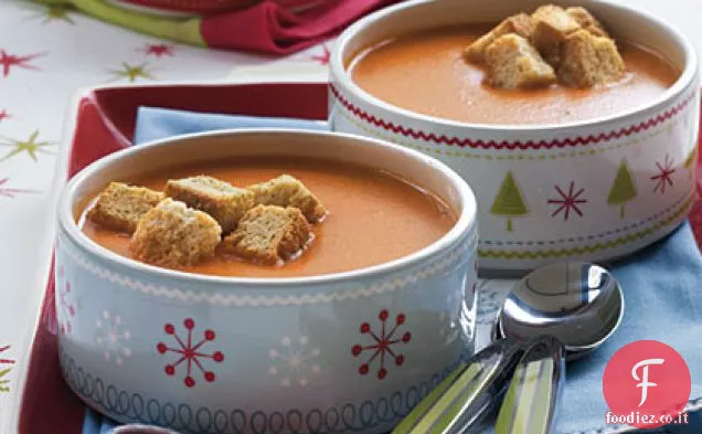 Zuppa di peperoni rossi